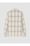 Esvab • Modern & Distinctive Standard Fit Checkered Embroidered Men's Lumberjack Shirt Jacket - 3