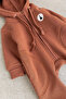 Hooded Winter 2-Piece Baby Boy Jumpsuit - 6