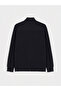 Men's Zippered Sweatshirt with Stand Collar - 2