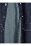 Quality Pieces from Çelebi Store Dik Roba Collar Women's Jean Jacket - 6