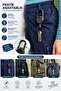 Retractable Carabiner Keychain – Multi-Key Carrying Device with Lock
