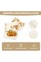 Maple Leaves Pumpkins Sunflowers Fall Table Runner 13x72 Inch - 5