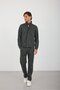 Smoked Men's Zippered Snap-Fastener Tracksuit Set - 7