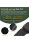 5M Hook and Loop Tape Roll, Self-Adhesive Strips, Interlocking Nylon Fabric Fasteners with Strong St - 2
