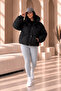 Women's Oversize Stand Collar Puffer Inflatable Coat