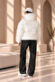 Women's Oversize Stand Collar Puffer Inflatable Coat - 4