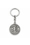 Platform 9 3/4 Themed Silver Color Metal Keychain Fantastic Design - 2