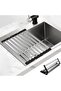 Dish Drying Racks, Roll Up Dish Drying Rack Over The Sink, Multipurpose Foldable Sink Cuttin