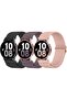 Braided Sport Strap, 3 PCS 20mm Elastic Nylon Band, Adjustable Sweat-Resistant Quick-Dry Wr