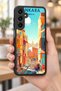 Samsung Galaxy A16 Compatible Ankara Patterned Shockproof Case with Camera Protection - 5