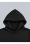 Girl's Hooded Sweatshirt 3 Thread Threaded Winter Printed Hoodie - 2