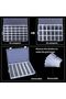 2pack 36 Grids Clear Plastic Organizer Box Container Craft Storage with Adjustable Dividers - 4