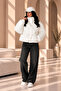 Women's Oversize Stand Collar Puffer Inflatable Coat - 2