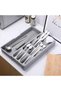 Expandable Silverware Organizer for Kitchen Drawer,Multipurpose Cutlery Tray for Utensils,Ad - 6