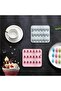 2pcs Mini Ice Cream Cone Silicone Mold, 18 Cavity 3D Small Ice-cream Molds Tray，DIY Baking D - 6