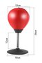 Desktop Box Bag Punching Ball Anti Stress Relief Speed & Reflex Training Sports Fitness Exercise Training Ball Strong Spring Mini Boxing Bag Set - 8