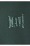 M0S10659 Logo Printed Sweatshirt Men's Sweatshirt Green - 7