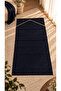 Gift, Umrah, Travel Portable Pocket Prayer Mat and Prayer Beads Bracelet Set - Navy Blue - 3