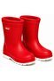 Mellow Furry Pvc Water Boots Rain Boots Orthopedic Children's Boots Red - 7