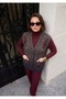 Karyağdi Rose Patterned Steel Knitted Tricot Women's Vest - 2