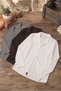 Men's Set of 3 Ribbed Ottoman Shirts