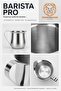 240 ml 8X7 cm Mini Milk Jug Espresso Pitcher Sauce Pitcher Jug 18/10 304 Stainless Steel 723668 - 8