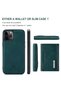 iPhone 14 Pro Max Case 2-in-1 Detachable Magsafe Magnet Wallet Premium Leather Phone Case Magwallet Pro - 6