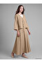 Lcw Modest Beige Ornate Buttoned Oversize Women's Kimono - 2