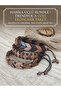Men's Natural Wooden Beaded 3-Piece Bracelet Set - Adjustable Handmade Masculine Accessory Combination - 2