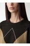 Ozmarka New Season Brown Wool Blend Women's Knitwear Sweater - 3