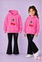 Sweatshirt - Spanish Leggings Set Girls' Winter Top and Bottom Set