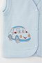 Quilted Combed Cotton Anti-Sweat Vest - 4