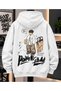 Hooded Sweatshirt Featuring a Striking Back Print That Reflects a Casual and Modern Style.