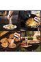 2-in-1 Oil Sprayer for Cooking, 470ml Glass Olive Oil Dispenser Bottle, Leak-Proof, Food-Grade, Portion Control for Air Fryer, Salad, BBQ, Grilling - 4