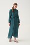 Reglan Waist-Tied Linen Dress