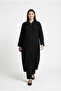Cut-Out Detailed Muslin Robe - 3