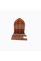 Rosewood Hand Carved Rehal & Prayer Barrier Set – 18 Inch Rehal + 18×12 Inch Wooden Prayer Sutrah - 5