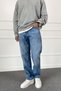 Stone Washed Blue Jean Regular Fit - 6