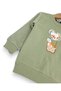 Baby Girl Winter 3-Yarn Embroidered Heart and Duck Embroidery Set, 6-9-12-18-24 Months, 2-Piece Top and Bottom Set - 4