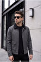 Torba Cep Contrast Collar Jacket/Mantle