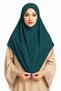 Linda One Piece Hijab for Women –Printed Mesh Fabric Islamic Hijab, Modest Muslim Headscarf, Size M