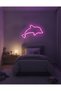 Yunus Figürlü LED Neon Duvar Tablosu | Pembe Aydınlatmalı Modern Dekor | Çocuk Odası - 3