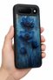 Spark 50 5g Compatible Blue Flower Patterned Camera Protected Shockproof Case - 5