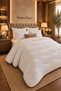 Single Winter Quilt 100% Merino Wool |   Warm, Plump, and Naturally Wool-Filled - 4