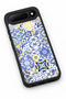 Spark 50 5g Compatible Blueyellowchini Patterned Camera Protected Shockproof Case - 4