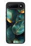 Spark 50 5g Compatible Green Patterned Camera Protected Shockproof Case