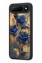 Spark 50 5g Compatible Bluerose Patterned Camera Protected Shockproof Case - 3