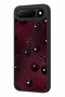 Spark 50 5g Compatible Dark Cherry Patterned Shockproof Case with Camera Protection - 3
