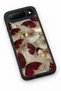 Spark 50 5g Compatible Burgundy Patterned Camera Protected Shockproof Case - 4