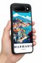 Spark 50 5g Compatible Marmaris Patterned Camera Protected Shockproof Case - 5